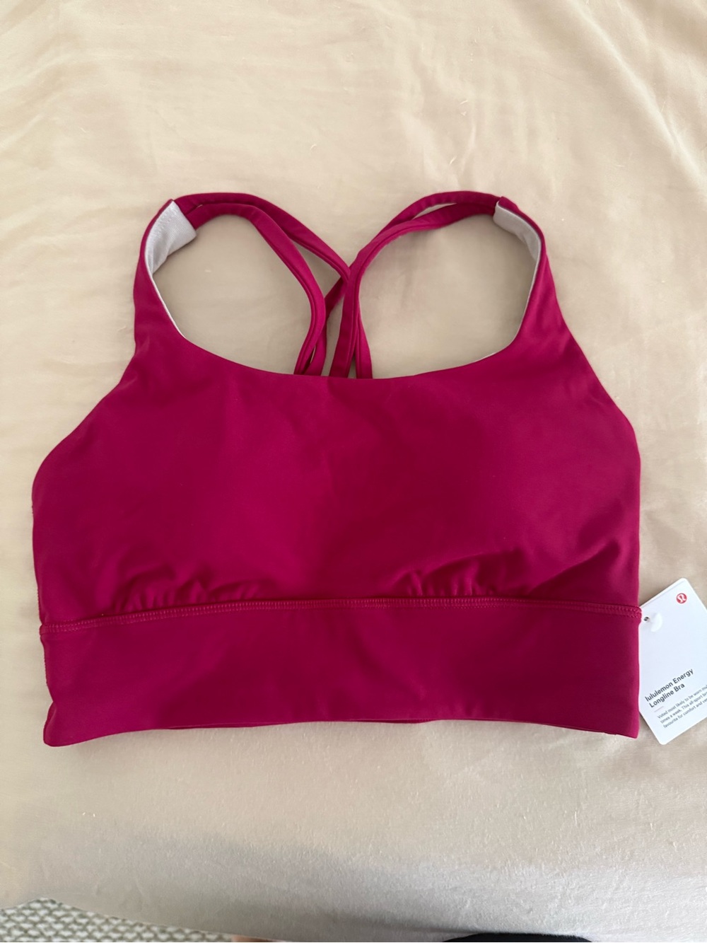 Lululemon energy longline bra size 6 nwt